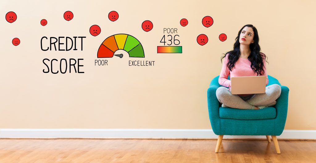 poor credit score - Moseman Law Office